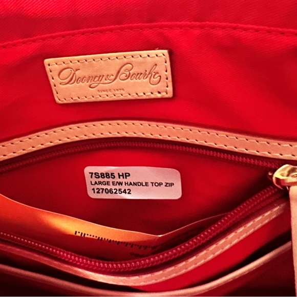 Dooney & Bourke Pink Nylon Tote - Picture 5 of 7